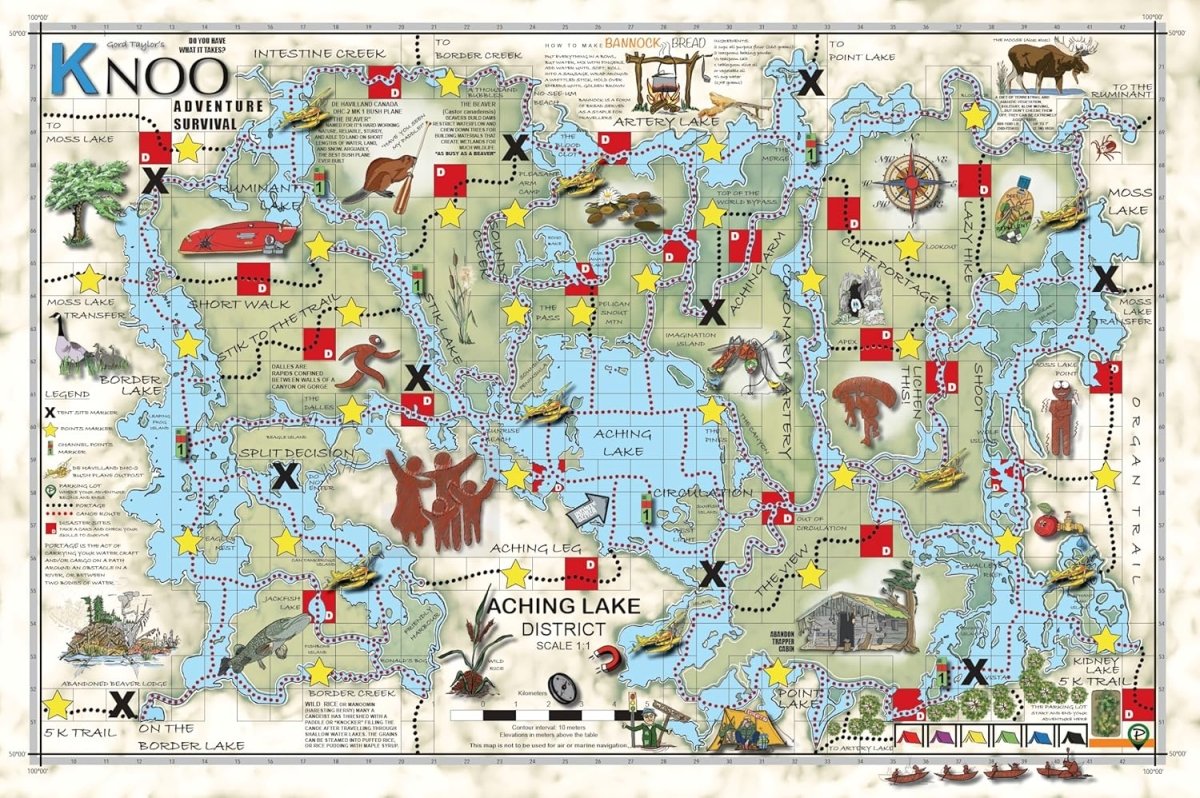 KNOO: Adventure Survival Board Game - Strategy & Teamwork for Outdoor Enthusiasts | Perfect for Camping, Family Game Nights & Emergency Preparedness