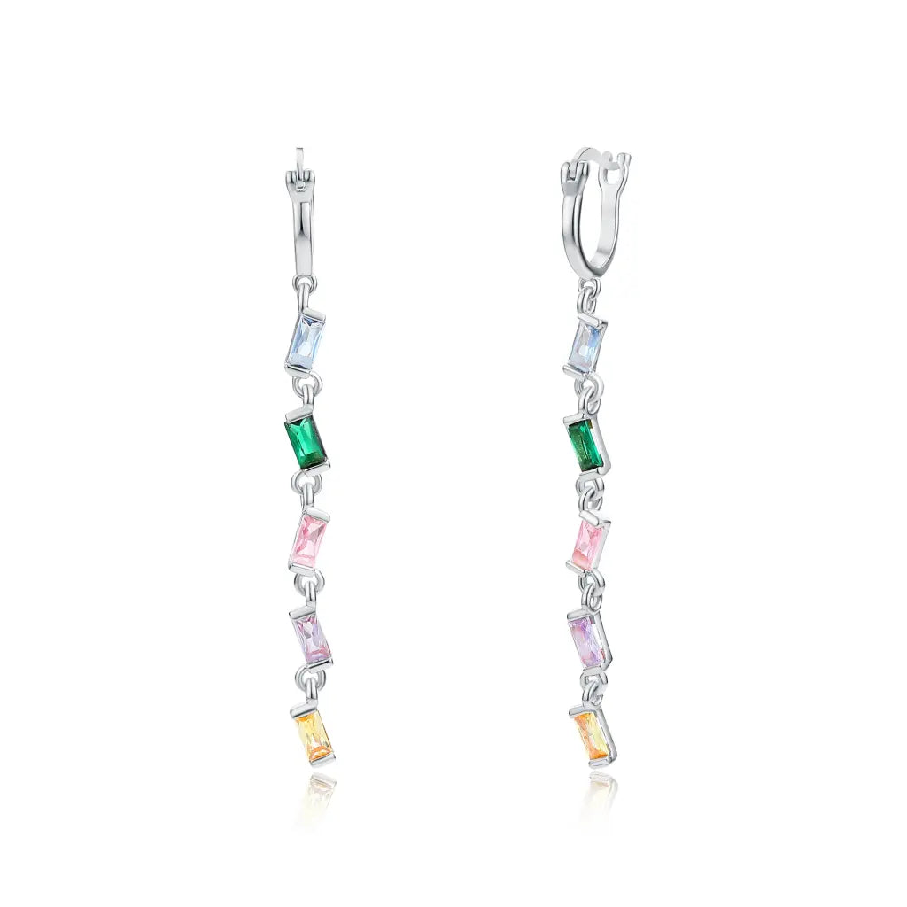 Colorful Rainbow Sprinkle Stud Earrings for Women - Fun & Playful Dainty Jewelry for Parties, Festivals & Everyday Wear