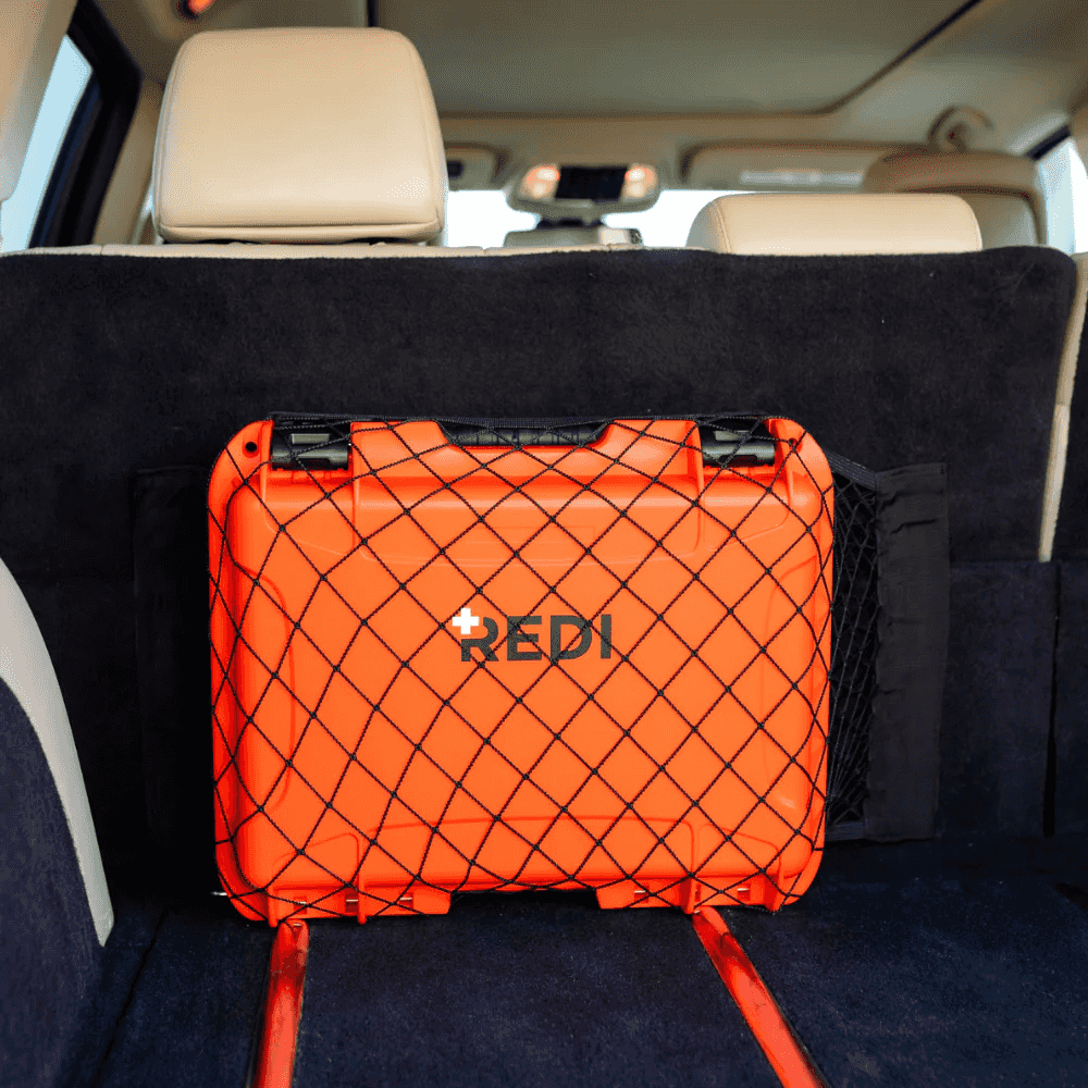 Roadie Pro Plus Vehicle Emergency & Trauma First Aid Kit - Essential Car Safety Supplies for Road Trips & Outdoor Adventures