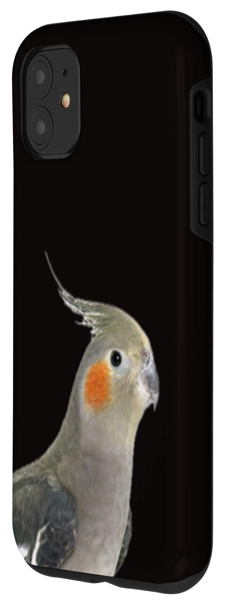 iPhone 11 Case - Shockproof Grey Cockatiel Parrot Design Phone Cover for Protection | Perfect Gift for Bird Lovers, Ideal for Daily Use & Outdoor Activities