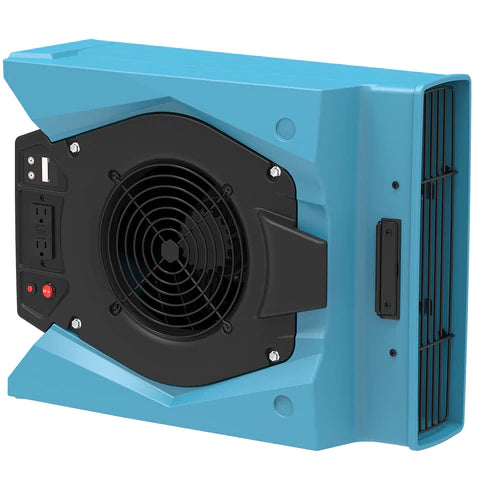 AlorAir Zeus 900 High-Power Air Mover - Commercial Grade Water Damage Restoration Fan for Flood Cleanup, Drying Carpets & Construction Sites - Fast Drying with 900 CFM Airflow