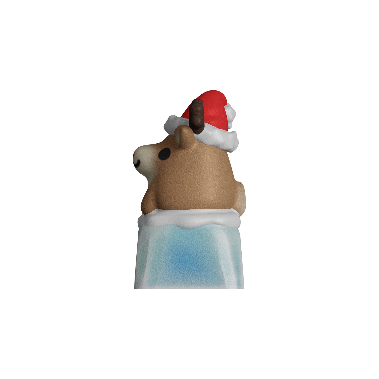 HX3D Custom Keycap - Christmas Reindeer Theme Mechanical Keyboard Keycap for Cherry MX Switches - Perfect for Gaming & Typing Enthusiasts