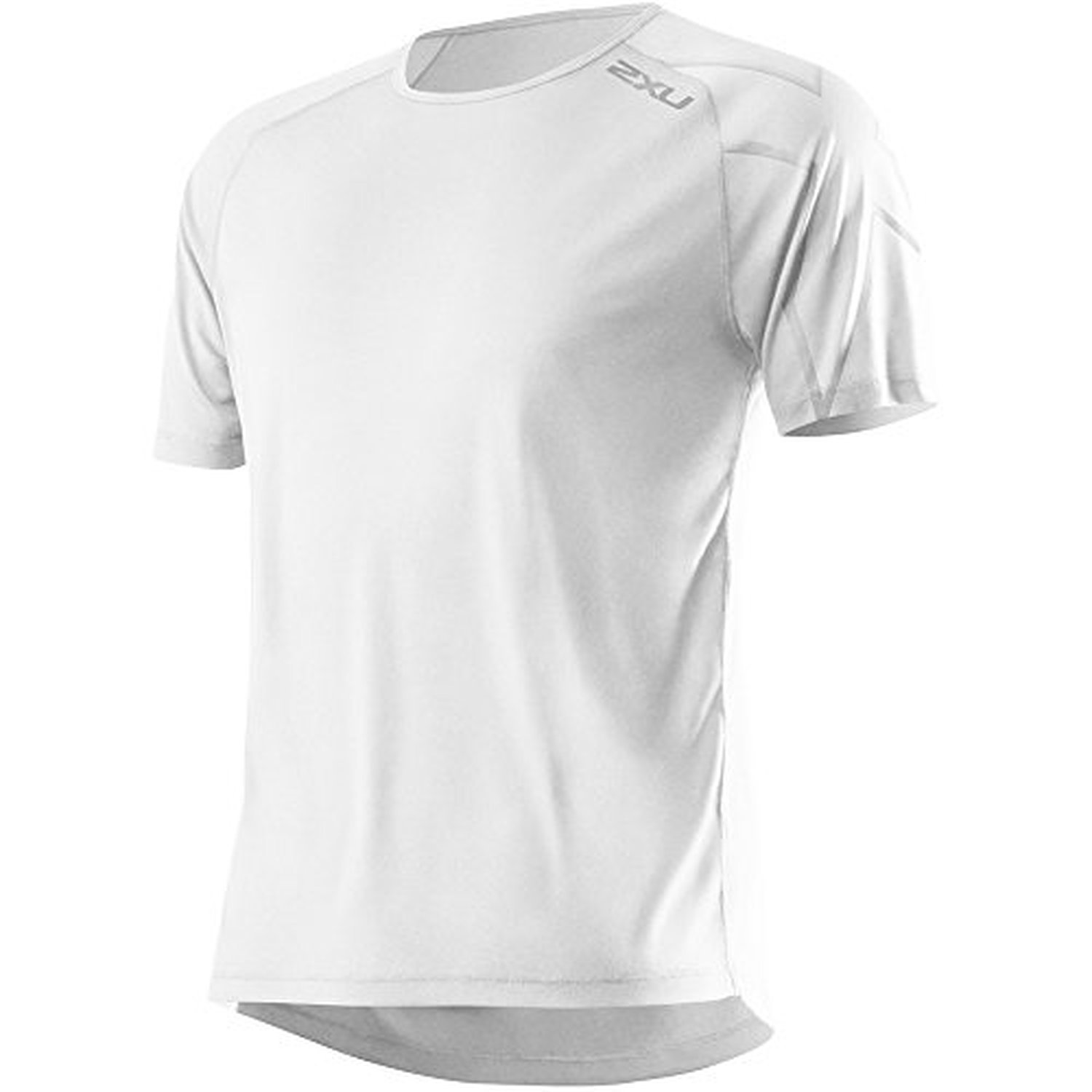 2XU Men's Ghost Short Sleeve Running Shirt - Lightweight Performance Top for Training & Racing - Moisture Wicking & Breathable Activewear for Gym, Jogging & Outdoor Sports