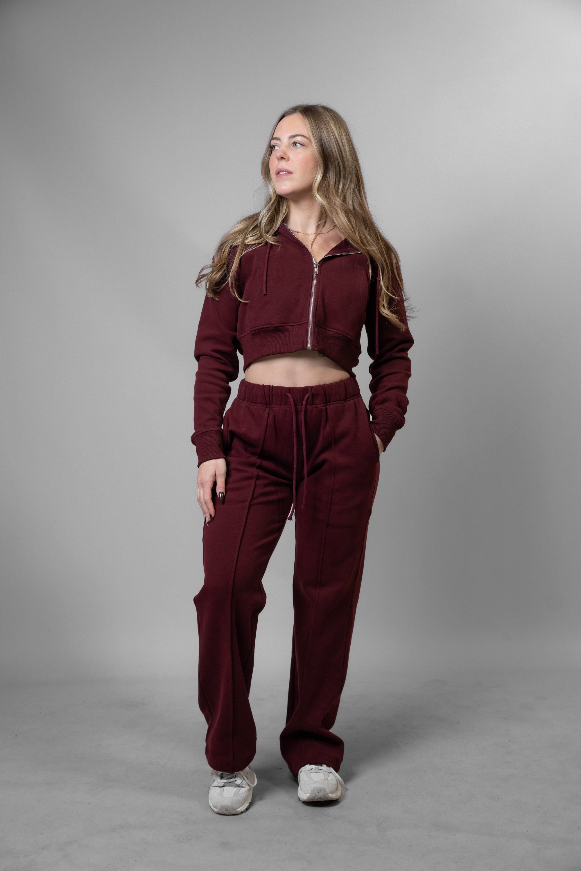 Premium Women's Straight Leg Joggers - Soft Lounge Pants for Yoga, Travel & Home Comfort