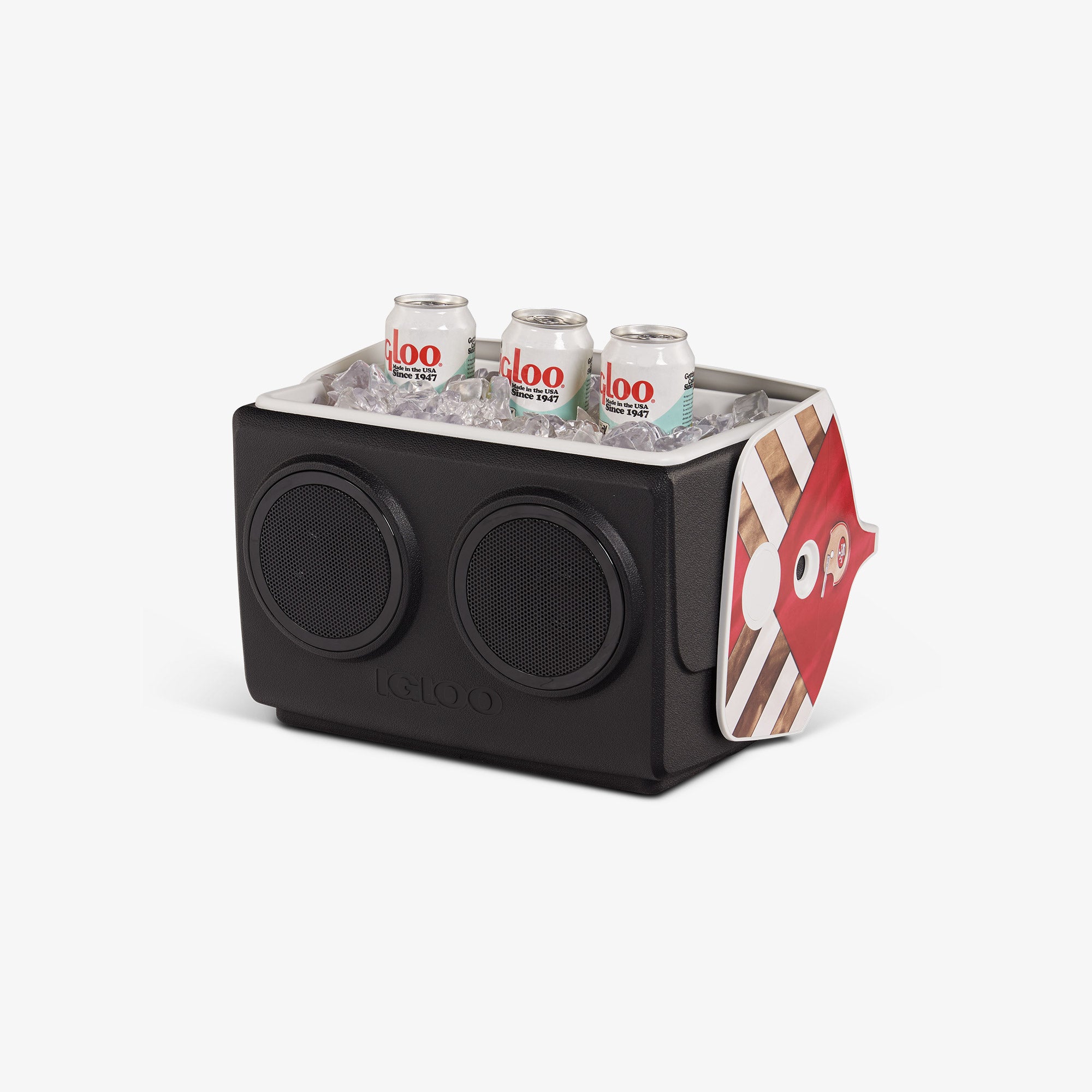 San Francisco 49ers KoolTunes® Bluetooth Speaker - Portable Wireless Speaker with Team Logo for NFL Fans | Perfect for Tailgating, Game Day Parties & Home Decor