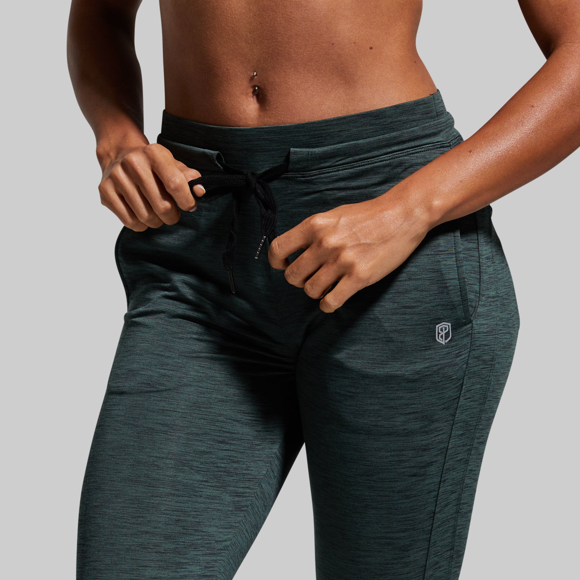 Women's Relaxed Fit Athleisure Jogger Pants - Soft Lounge Pants for Yoga, Running & Casual Wear (Evergreen) - Perfect for Home, Gym & Travel