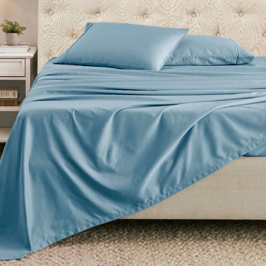 Premium 1500 Thread Count Cotton Blend Deep Pocket Sheet Set - Ultra Soft & Breathable for King/Queen/Full Size Beds - Perfect for Luxury Bedrooms, Hotels & Guest Rooms