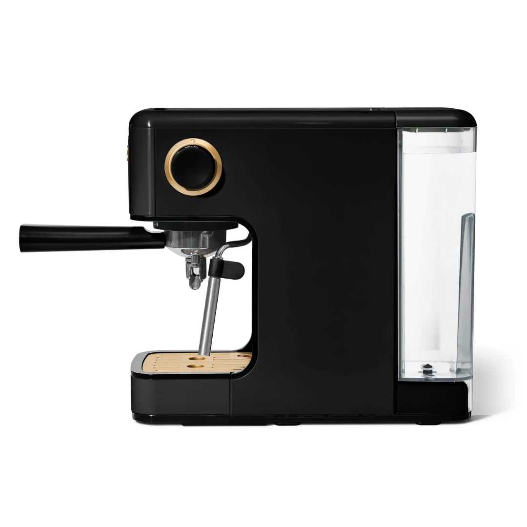 Premium 20-Bar Pressure Espresso Machine - Slim Fast Heating Coffee Maker with Milk Frother, High Performance Black Sesame Design - Perfect for Home Baristas & Coffee Shops