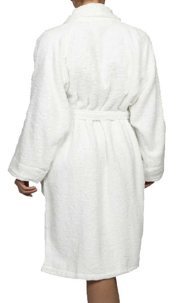 Premium Cotton Ultra Soft Terry Adult Unisex Lightweight Luxury Bathrobe - Spa, Hotel & Home Relaxation Wear for Men and Women