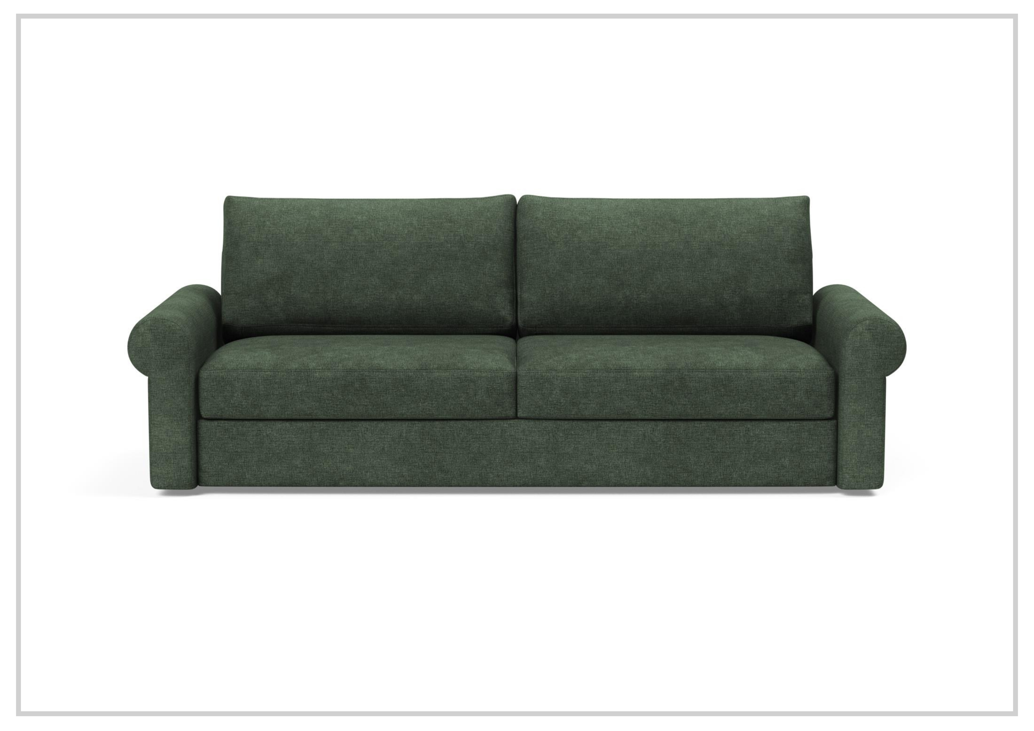 Innovation Living Vilander Full-Size Fabric Sofa Bed - Convertible Sleeper Sofa for Small Spaces, Guest Room & Apartment Living | Comfortable Modern Futon with Storage