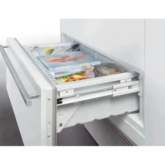 Liebherr 387 Litre Integrated Bottom Mount Refrigerator - Energy Efficient French Door Fridge for Modern Kitchen & Open Plan Living Spaces