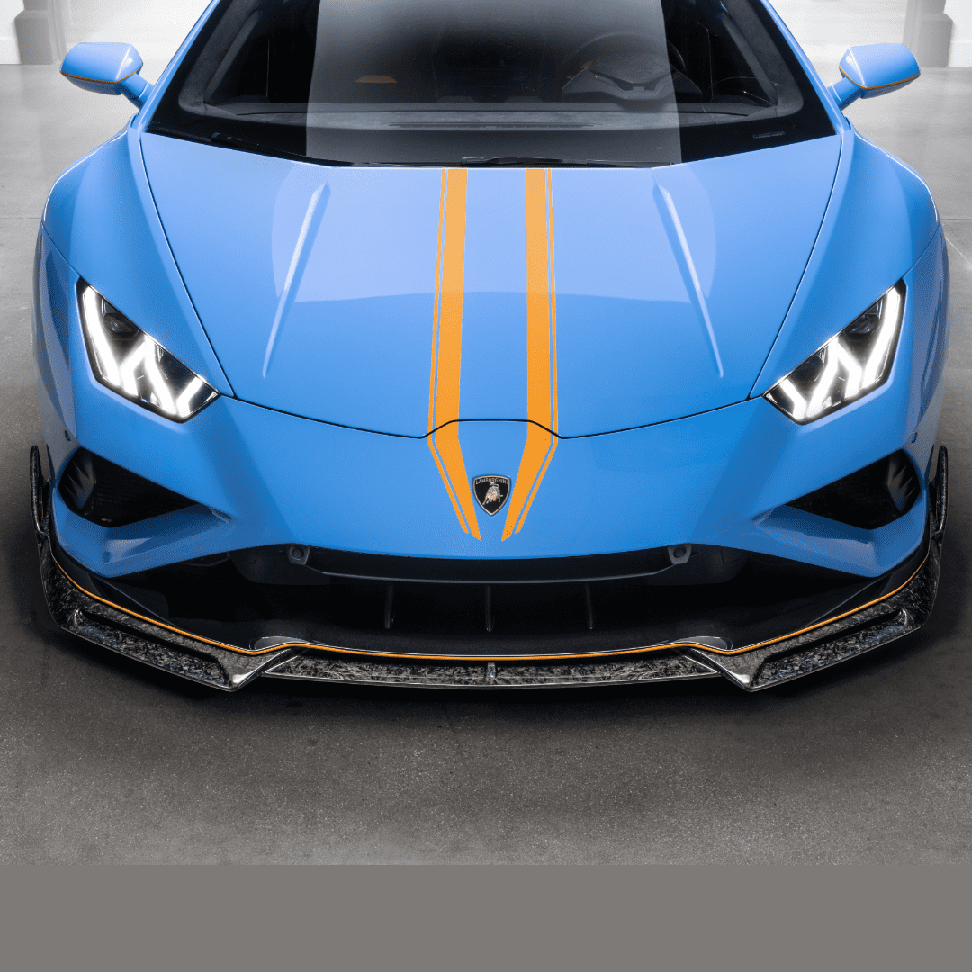 Lamborghini Huracan EVO Monza Edition Carbon Fiber Front Spoiler Lip - Compatible with RWD Models Only | High-Performance Aero Upgrade for Track & Street Racing