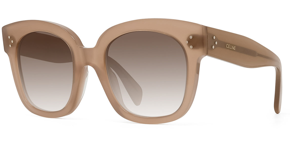 CELINE Bold 3 Dots CL4002UN Sunglasses - UV Protection Polarized Lenses for Women - Perfect for Driving, Beach & Outdoor Activities