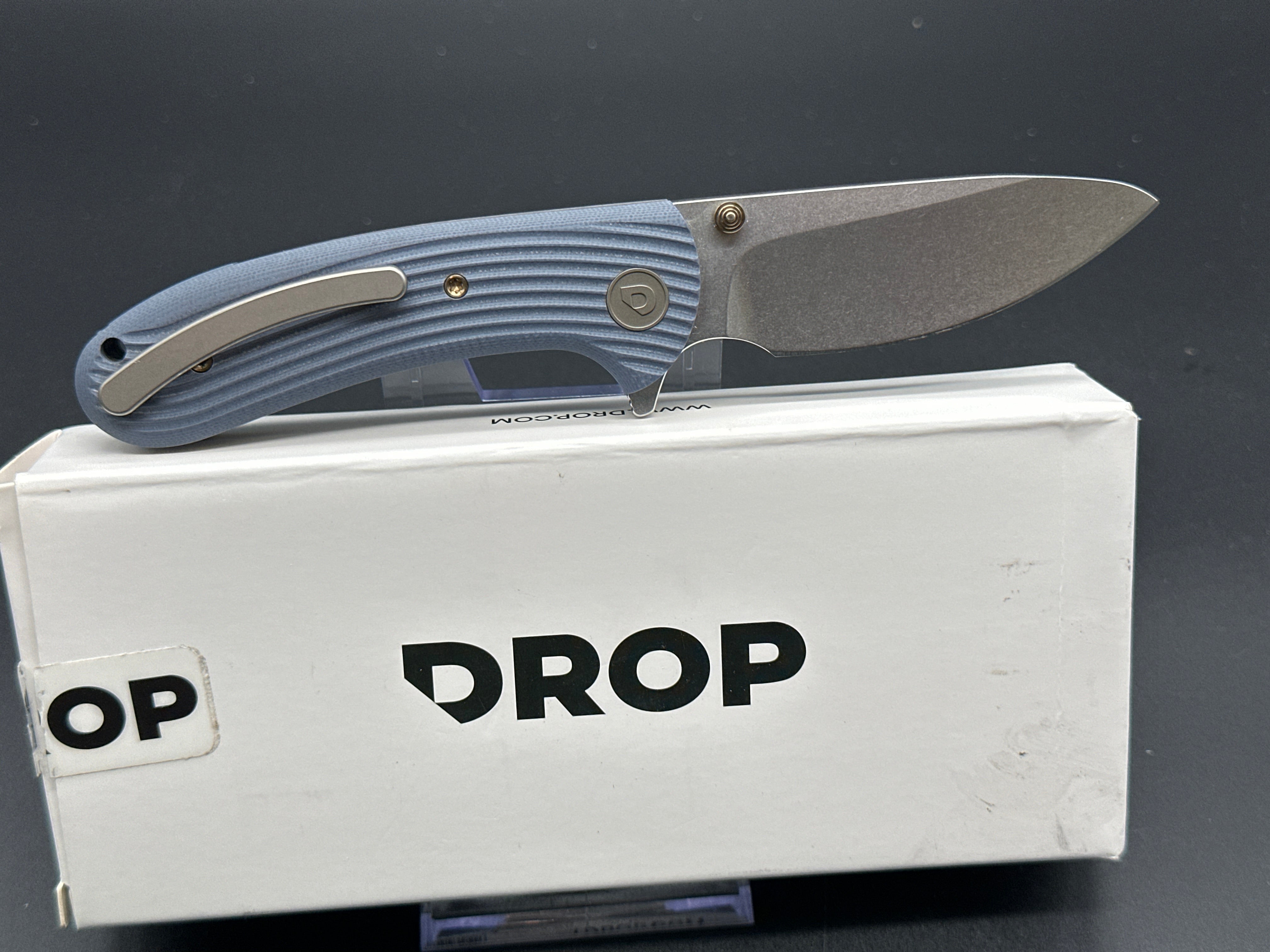 Drop Eric Ochs Lynx - Premium Hunting Knife with Sheath | Durable Outdoor Survival Knife for Camping, Hunting & Bushcraft