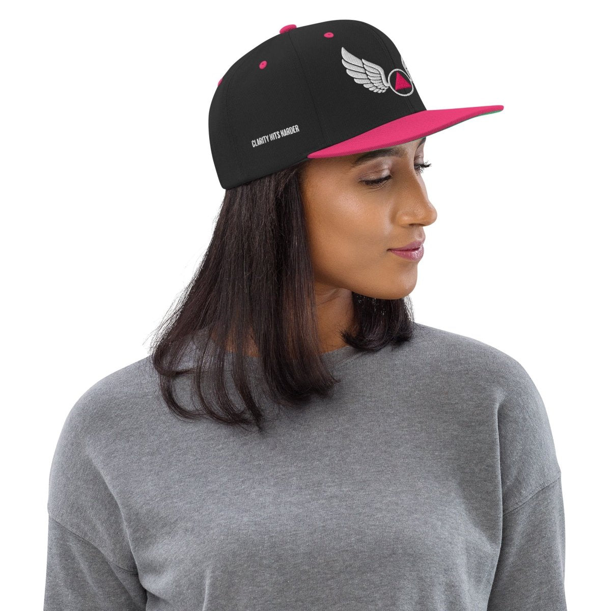 Wings Of Recovery Snapback Hat - Sobriety in Full Flight - Stylish Addiction Recovery Cap for AA Meetings & Sober Living Support