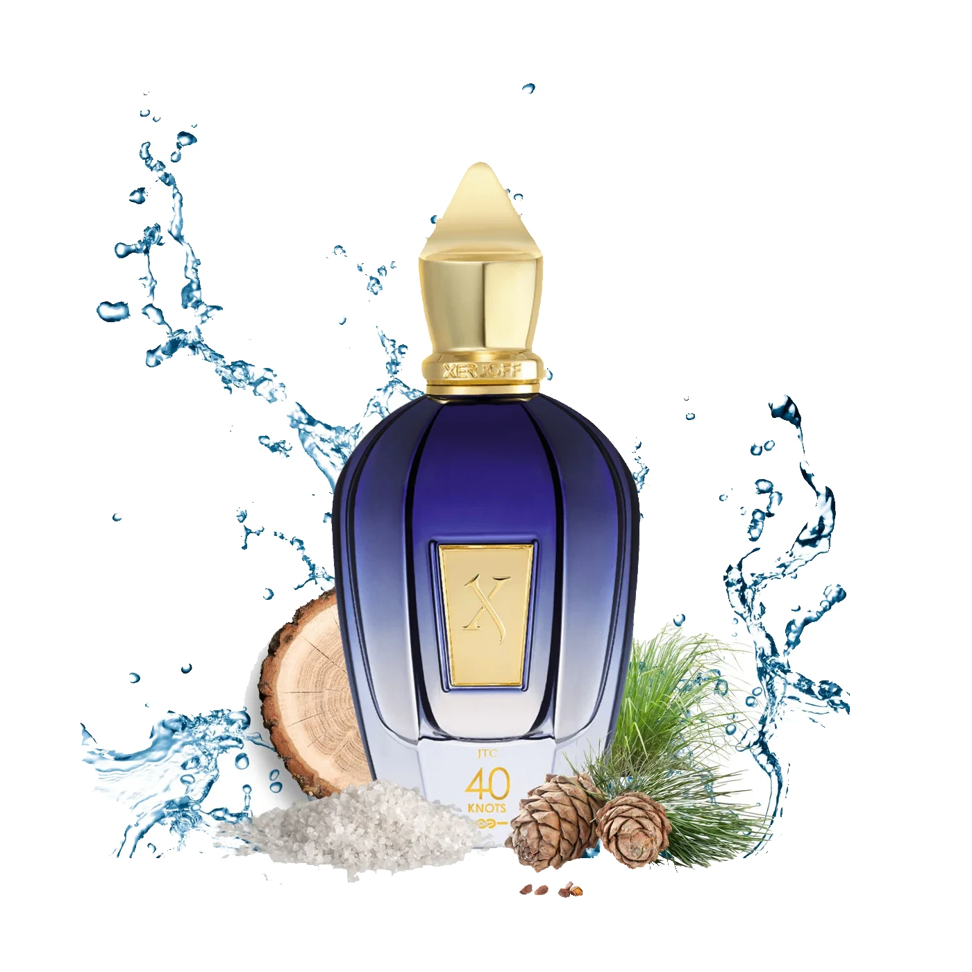 40 Knots 3.4 oz Eau de Parfum Spray - Unisex Fragrance for Men & Women | Perfect for Daily Wear, Office, Date Night & Special Occasions