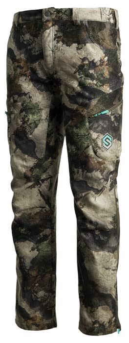 ScentLok Forefront Midweight Water Repellent Camo Hunting Pants for Women - Durable & Odor Control Hunting Gear for Outdoor Adventures, Deer Hunting & Cold Weather Activities