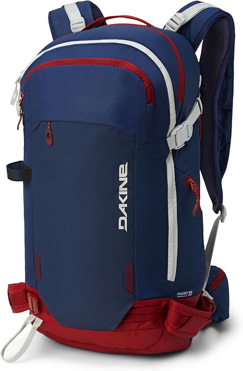 Dakine Poacher 32L Backpack - Durable Hiking & Travel Backpack for Men & Women - Perfect for Outdoor Adventures, Commuting & School - Navy Blue