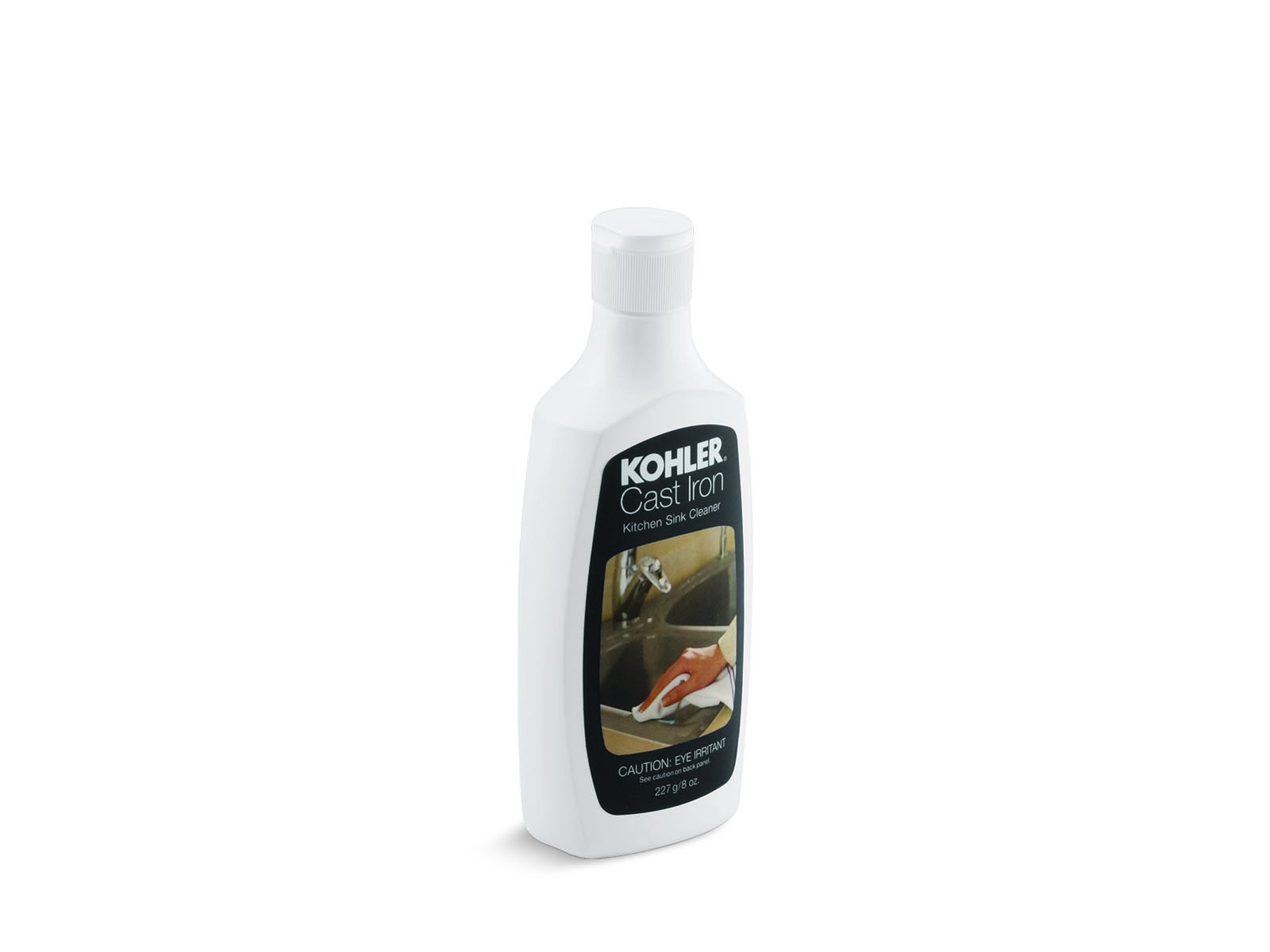 KOHLER K-1012525 Cast Iron Cleaner - 8 oz Bottle | Heavy Duty Rust Remover & Stainless Steel Cleaner | Perfect for Kitchen Sinks, Bathtubs & Outdoor Grill Maintenance