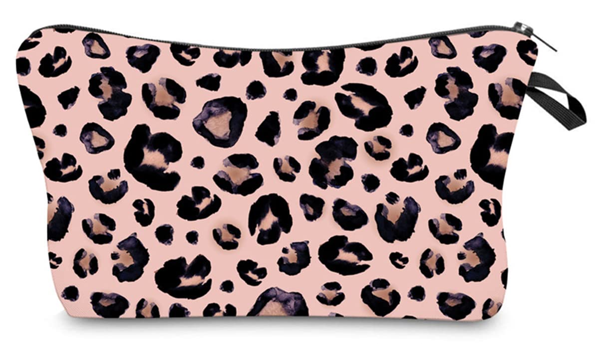 FAVORTALK Small Makeup Bag for Women - Travel Cosmetic Organizer, Portable Toiletry Bag with Beautiful Patterns, Perfect for Handbag, Airport & Vacation (Model B0974) - Ideal for Daily Use, Travel Essentials & Gift Giving