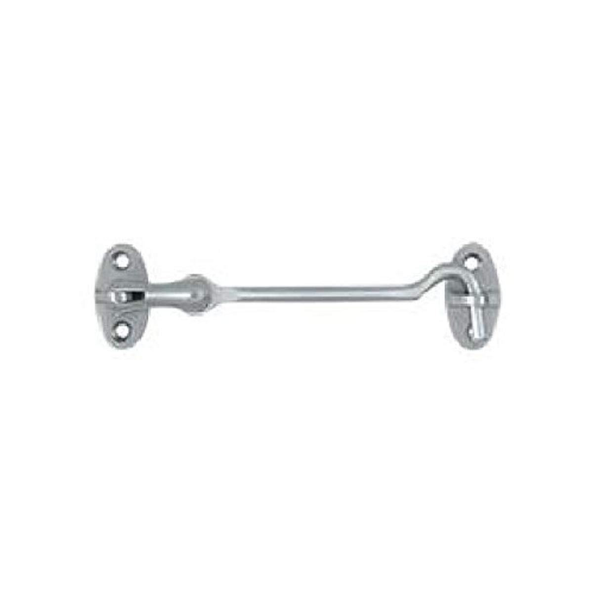 Deltana CHK4U26D 4-Inch Swivel Hooks for Cabinets - Heavy Duty Rustproof Hooks for Hanging Towels, Robes & Kitchen Utensils in Bathroom, Closet & RV