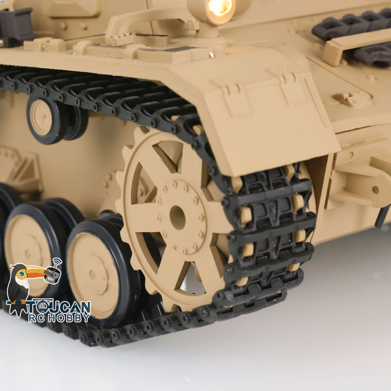 Henglong 1:16 Scale TK7.0 German Panzer IV F RTR RC Tank Model - 2.4GHz Remote Control, Realistic Military Tank with Sound & Smoke Effects - Perfect for Collectors, Military Enthusiasts & RC Hobbyists (US Stock)