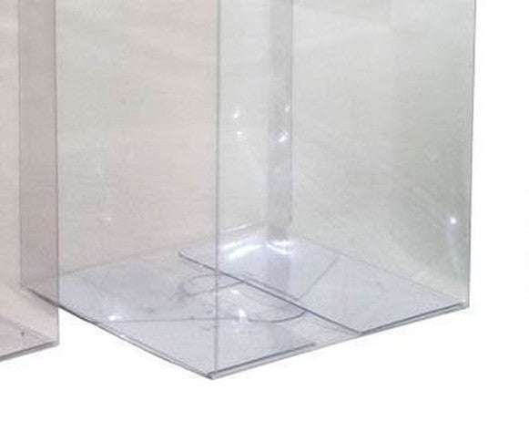 100-Pack Large Clear Plastic Rectangle Cube Boxes 22x14.5cm - Gift Packaging, Product Display, Shop Exhibition Storage - Perfect for Retail Showcase, Organizing & Event Displays