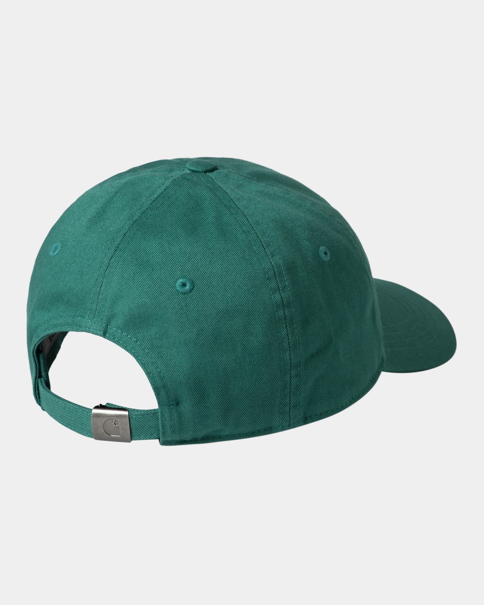 Carhartt WIP Script Cap - Waterproof Rainforest Green & Air Yellow Baseball Hat for Men | Outdoor Work, Hiking & Casual Streetwear Fashion