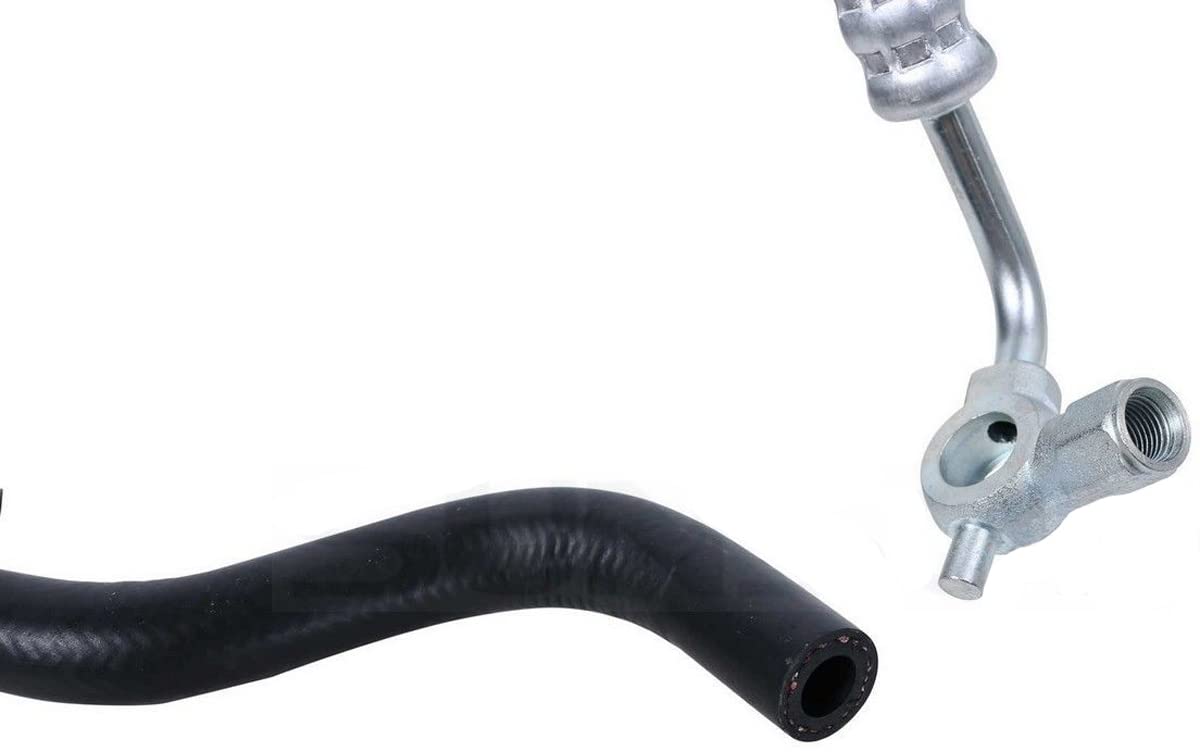 Sunsong 3403670 Power Steering Hose Assembly - High Pressure Replacement for Smooth Steering | Compatible with Ford, Chevy, Dodge Trucks & SUVs | Perfect for Off-Roading, Towing & Daily Commuting