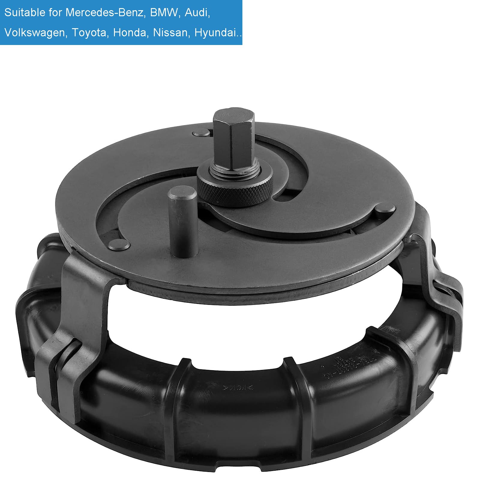 Universal Fuel Pump Removal Tool - Adjustable 3 Jaw Fuel Tank Lock Ring Wrench (3.9