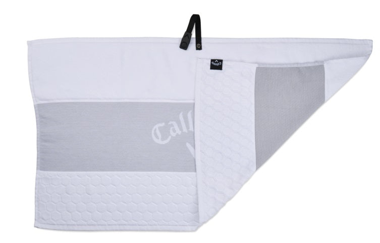 Callaway Tour Golf Towel - Premium Microfiber Golf Towel for Absorbing Sweat & Cleaning Clubs - Perfect for Golfers on the Course & Driving Range