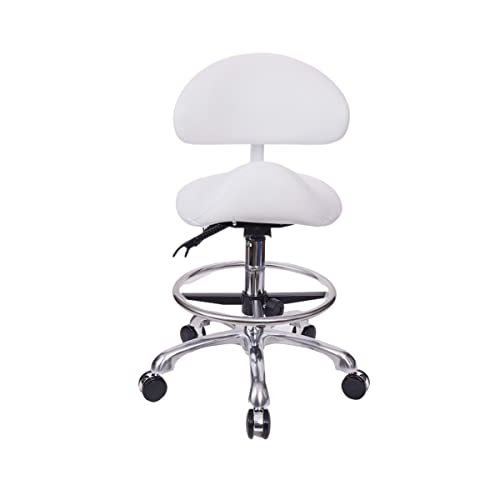 White With Backrest With Footring