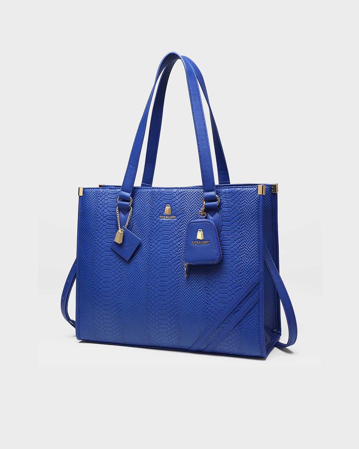 Royal Blue Apollo 1 Tote Bag - Stylish & Durable Canvas Shopping Bag for Women, Work, Beach & Travel | Eco-Friendly Reusable Grocery Tote