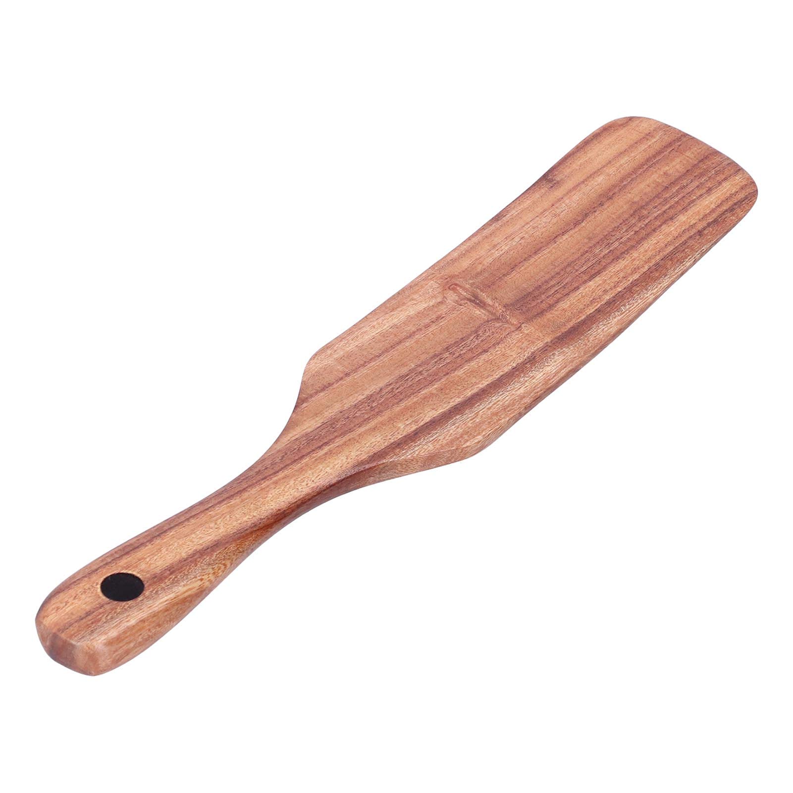 Premium Wooden Spatula for Frying - Natural Kitchen Cooking Utensil for Steak, Eggs & Pancakes - Eco-Friendly Wooden Turner & Scraper for Non-Stick Pans - Perfect for Grilling, Baking & Everyday Cooking