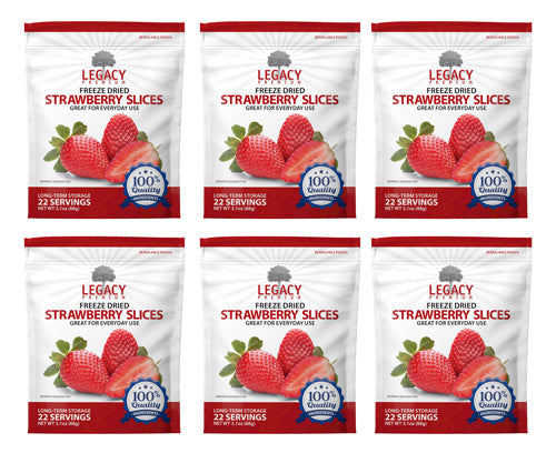 Organic Freeze Dried Strawberries - Non-GMO, No Sugar Added, Gluten-Free Snack for Smoothies, Baking & Healthy Eating