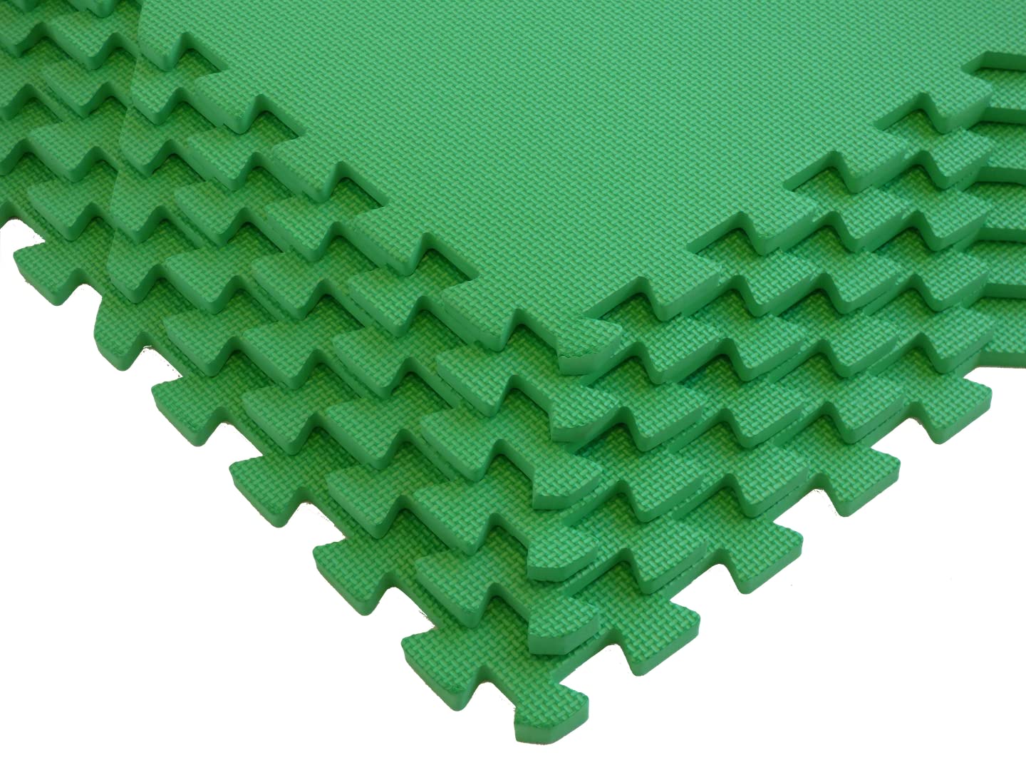 Square Brands Interlocking Gym Floor Tiles - 3/8