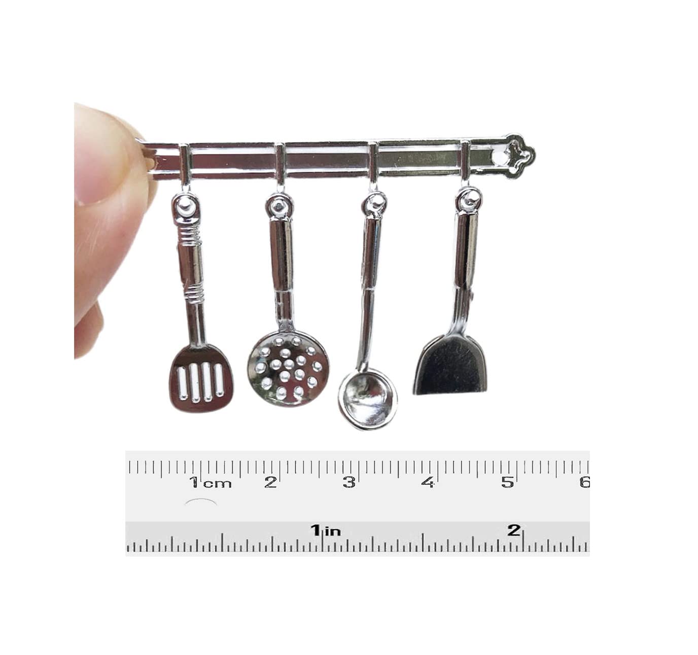 1:12 Scale Miniature Dollhouse Kitchen Accessories Set - Tiny Cookware, Food & Beverage Bottles for Dollhouse Decor, DIY Crafts, and Tabletop Displays