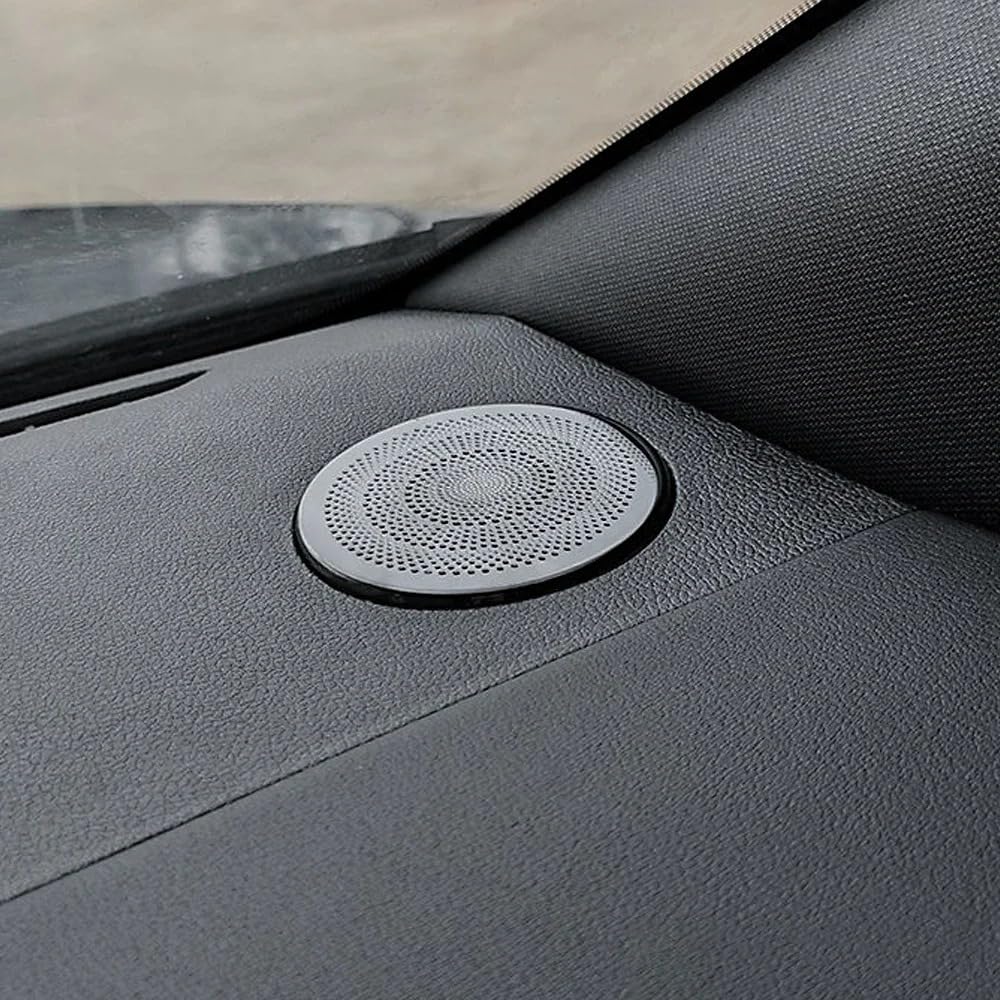 Ford Escape Kuga 2020-2023 Car Speaker Cover Trim - Premium Door Sound Speaker Cover Frame Sticker for Enhanced Audio Protection & Style Upgrade - Perfect for Car Audio Enthusiasts & DIY Installers