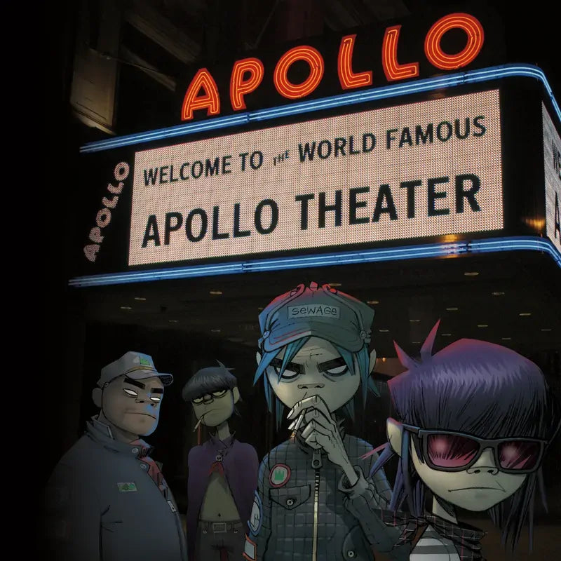 Gorillaz Demon Days Live RSD Exclusive Vinyl Record - Limited Edition for Collectors & Music Lovers | Perfect for Home Listening & Vinyl Collections