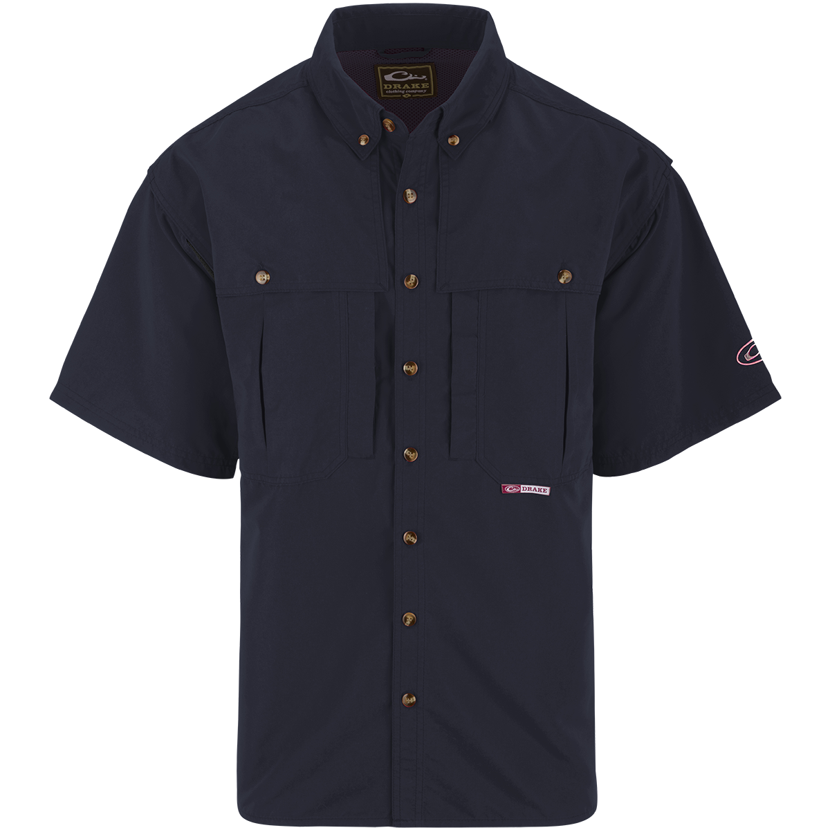 Solid Wingshooter's Short Sleeve Shirt for Men - Lightweight Hunting & Outdoor Shirt - Perfect for Summer Hunting, Fishing, and Outdoor Adventures