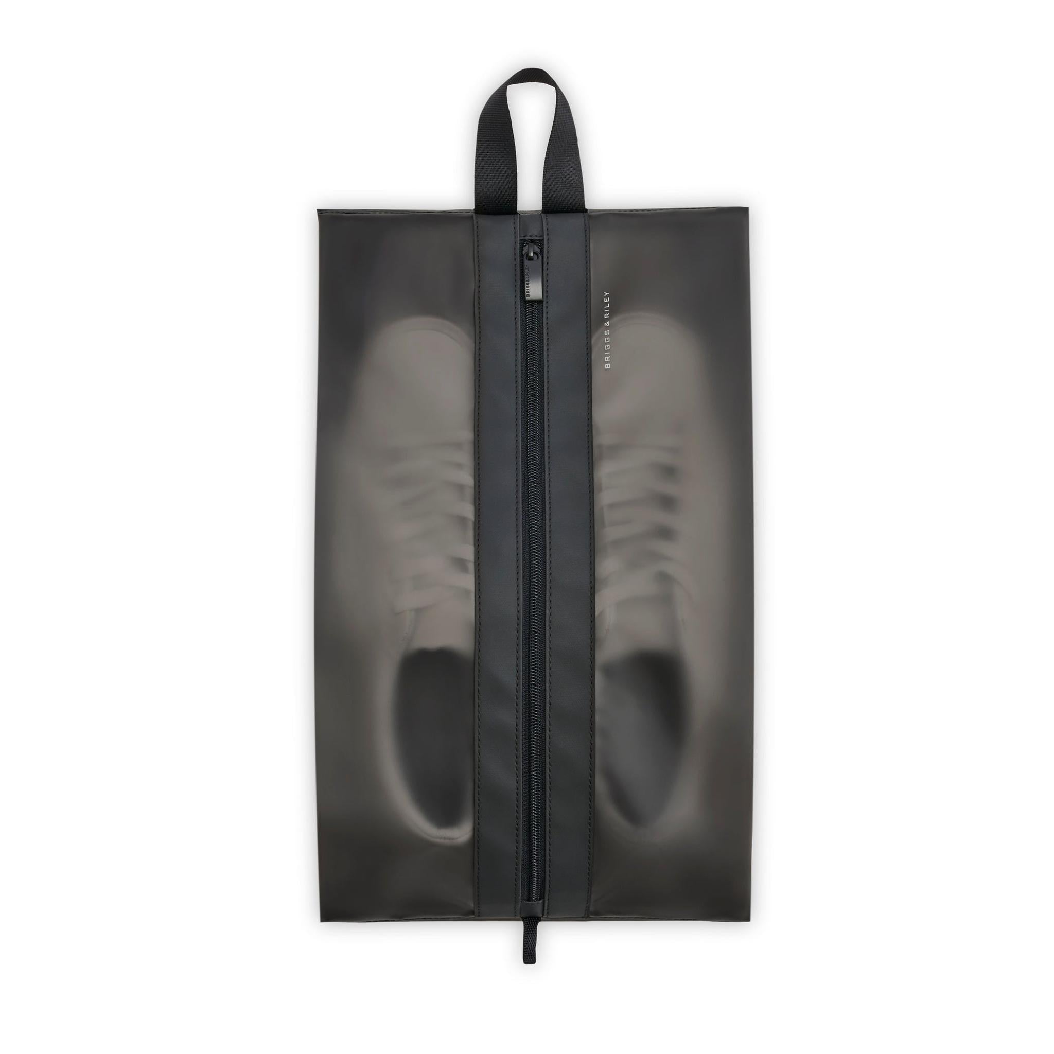 Briggs & Riley Translucent Shoe Pouch - Waterproof Travel Shoe Bag for Gym, Work & Vacation - Perfect for Organizing Shoes in Luggage & Suitcases