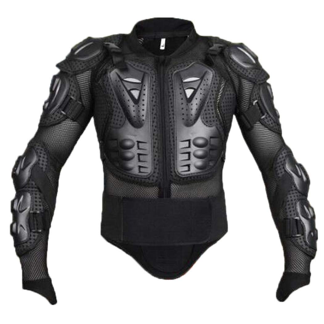 **Men's Motorcycle Jacket with Full Body Protective Armor - CE Certified for Motocross, Skating, Scooter & Dirt Bike Riding - Durable ATV & Pit Bike Safety Gear for Off-Road Adventures**