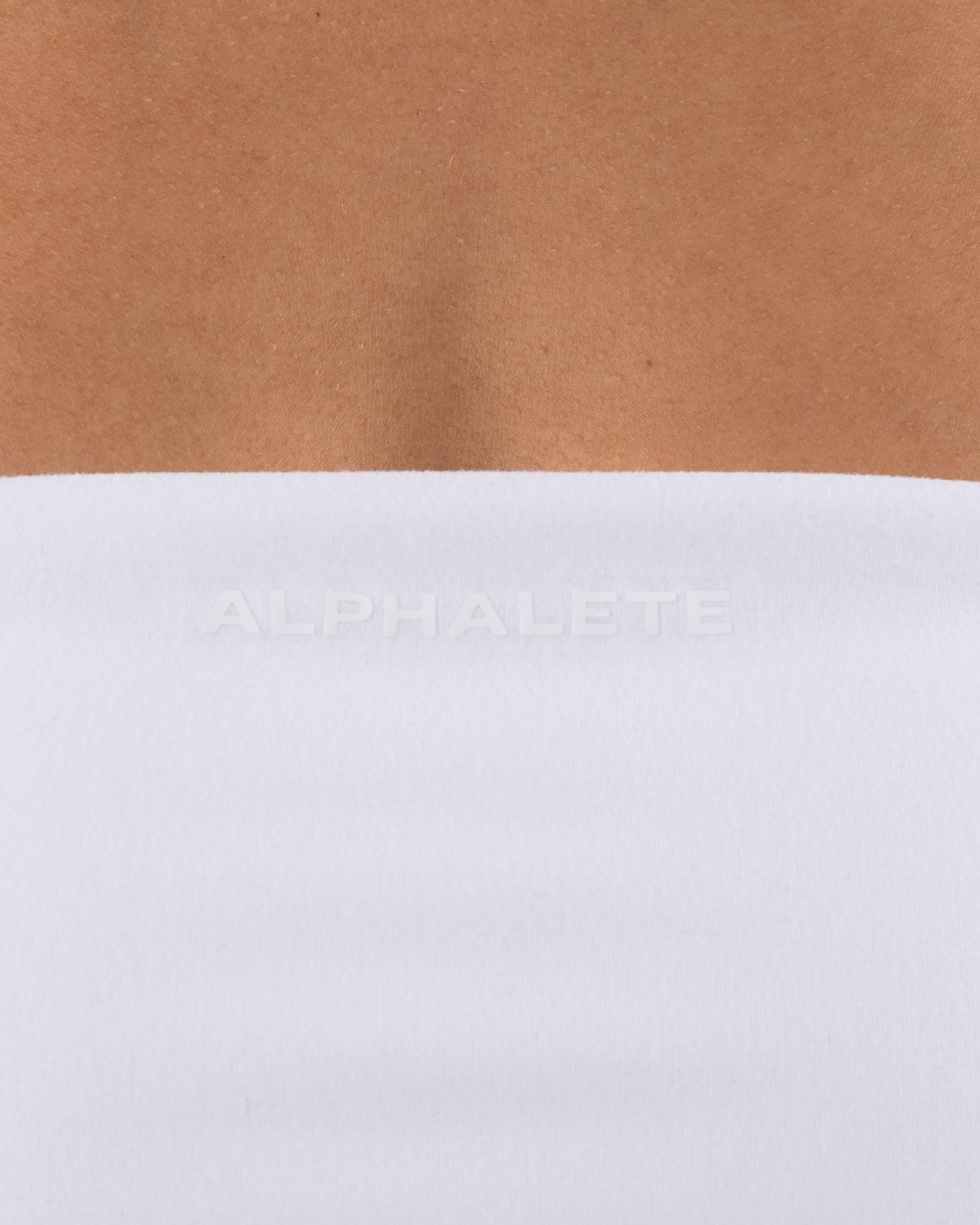 Aura Bandeau Top - Women's White Stretchy Tube Top for Summer Beach, Yoga, and Casual Wear