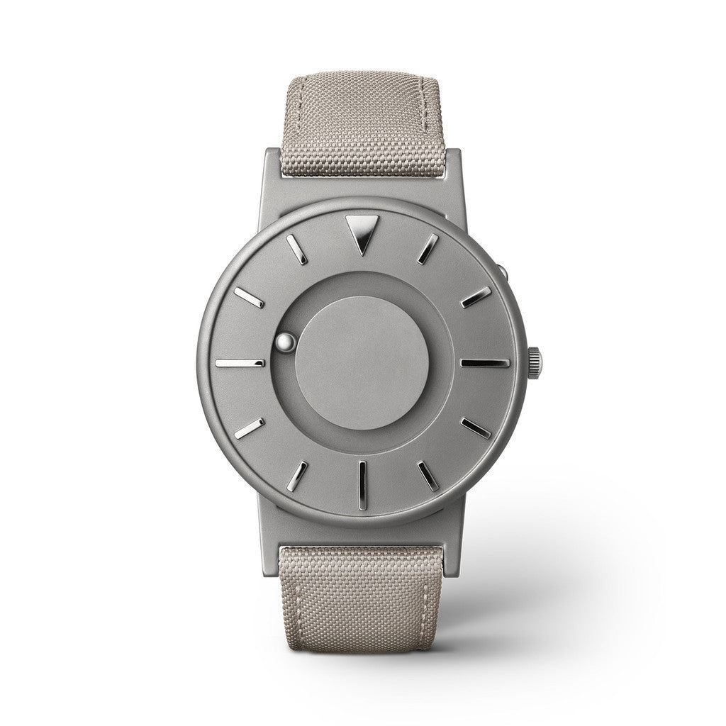 Eone The Bradley Canvas Watch - Minimalist Analog Watch for Men & Women - Stylish Waterproof Wristwatch for Business, Casual & Outdoor Activities
