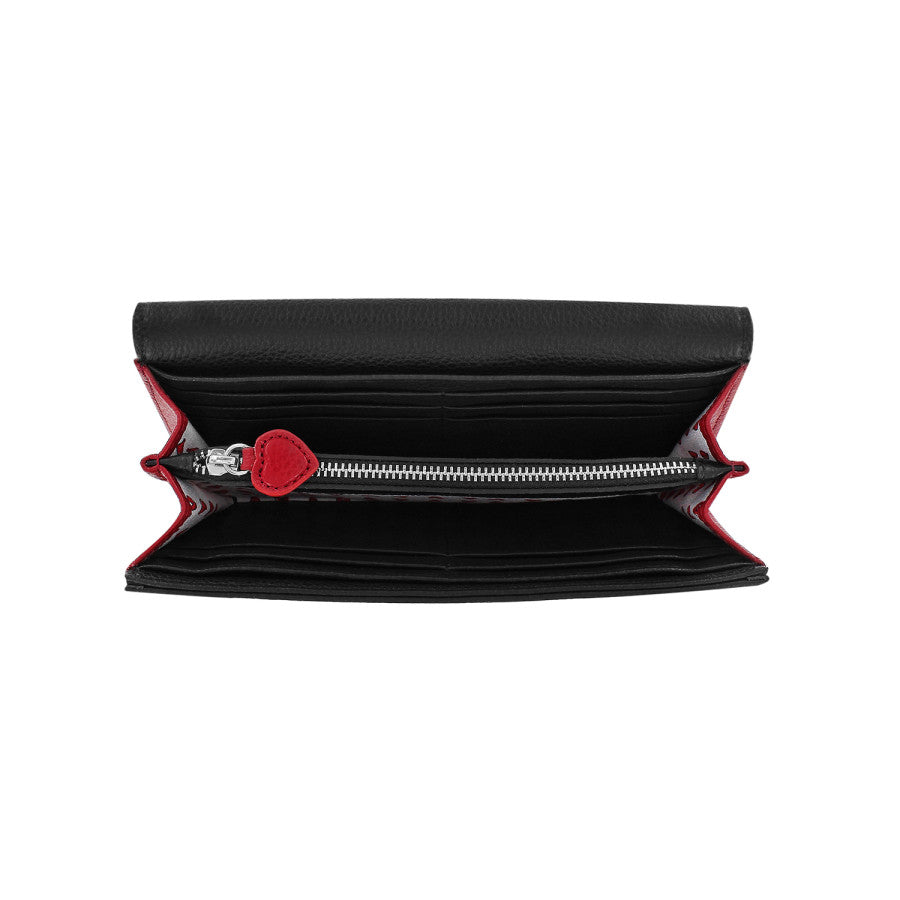 All My Lovin' Large Wallet for Women - Stylish RFID Blocking Leather Wallet with Multiple Card Slots - Perfect for Travel, Shopping & Everyday Use