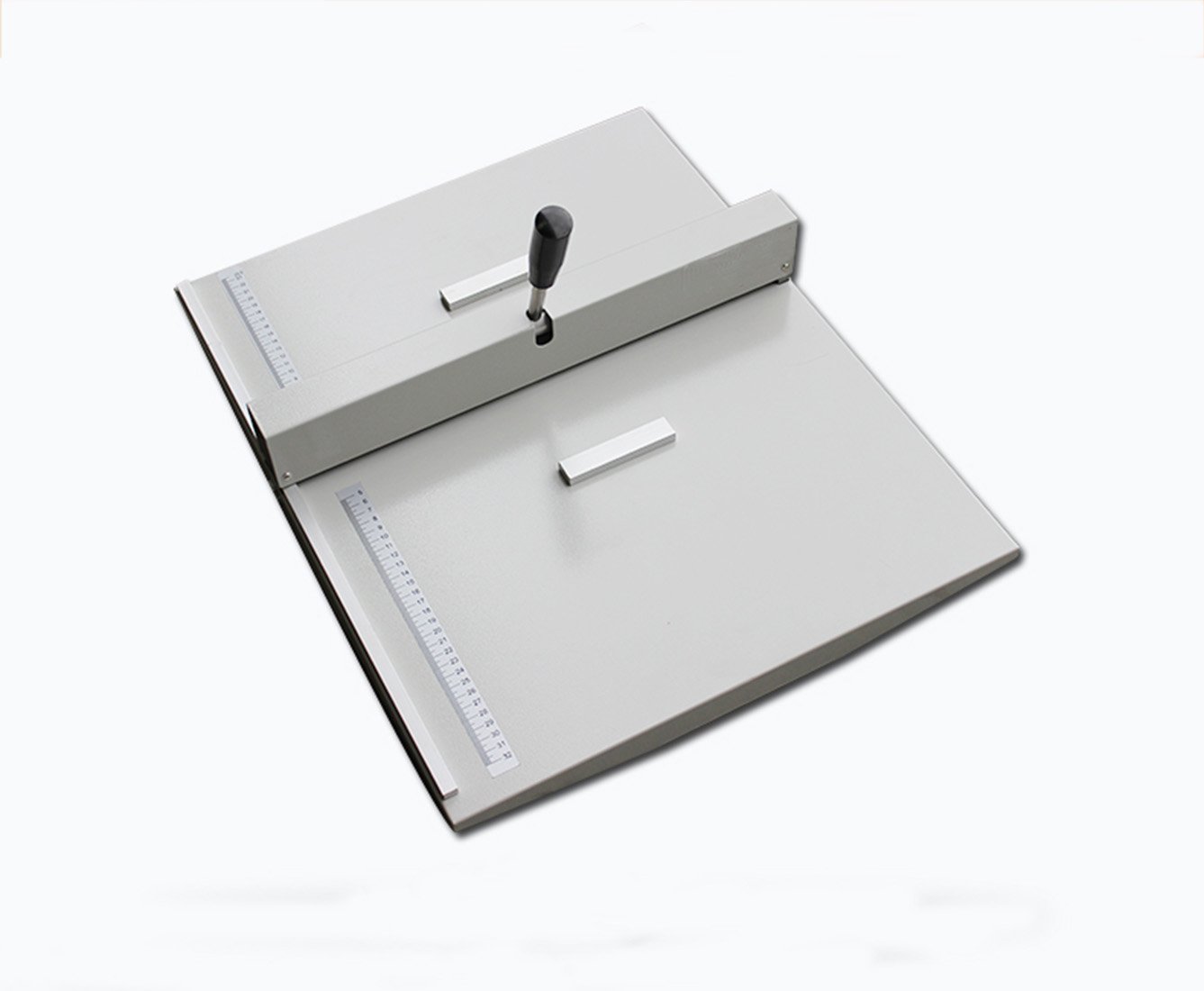 18 Inch Manual Paper Creasing Machine with 2 Magnetic Blocks - Desktop Card Scorer & Paper Folding Tool for Crafting, Invitations, Greeting Cards & DIY Projects