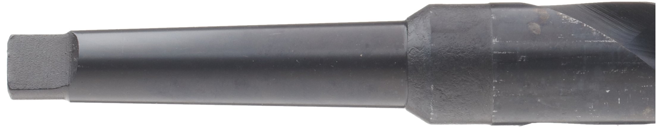Chicago Latrobe 110S High-Speed Steel Taper Shank Drill Bit - Black Oxide Finish, #3 Morse Taper Shank, 118° Point, 1-1/8
