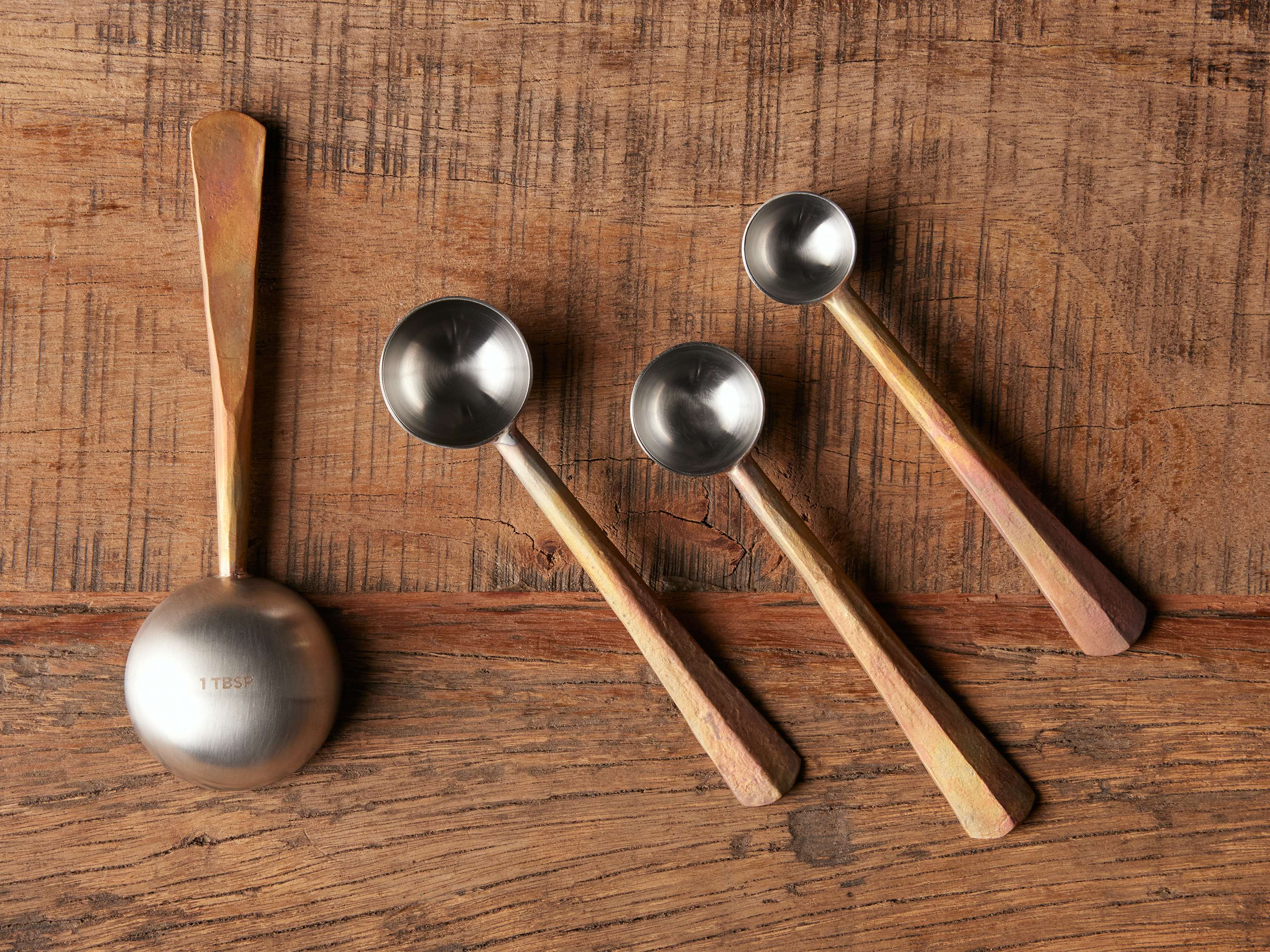 Premium Stainless Steel Measuring Spoons Set - 6-Piece Kitchen Utensils for Baking & Cooking | Accurate Measuring Cups for Dry & Liquid Ingredients | Perfect for Home Chefs & Bakers