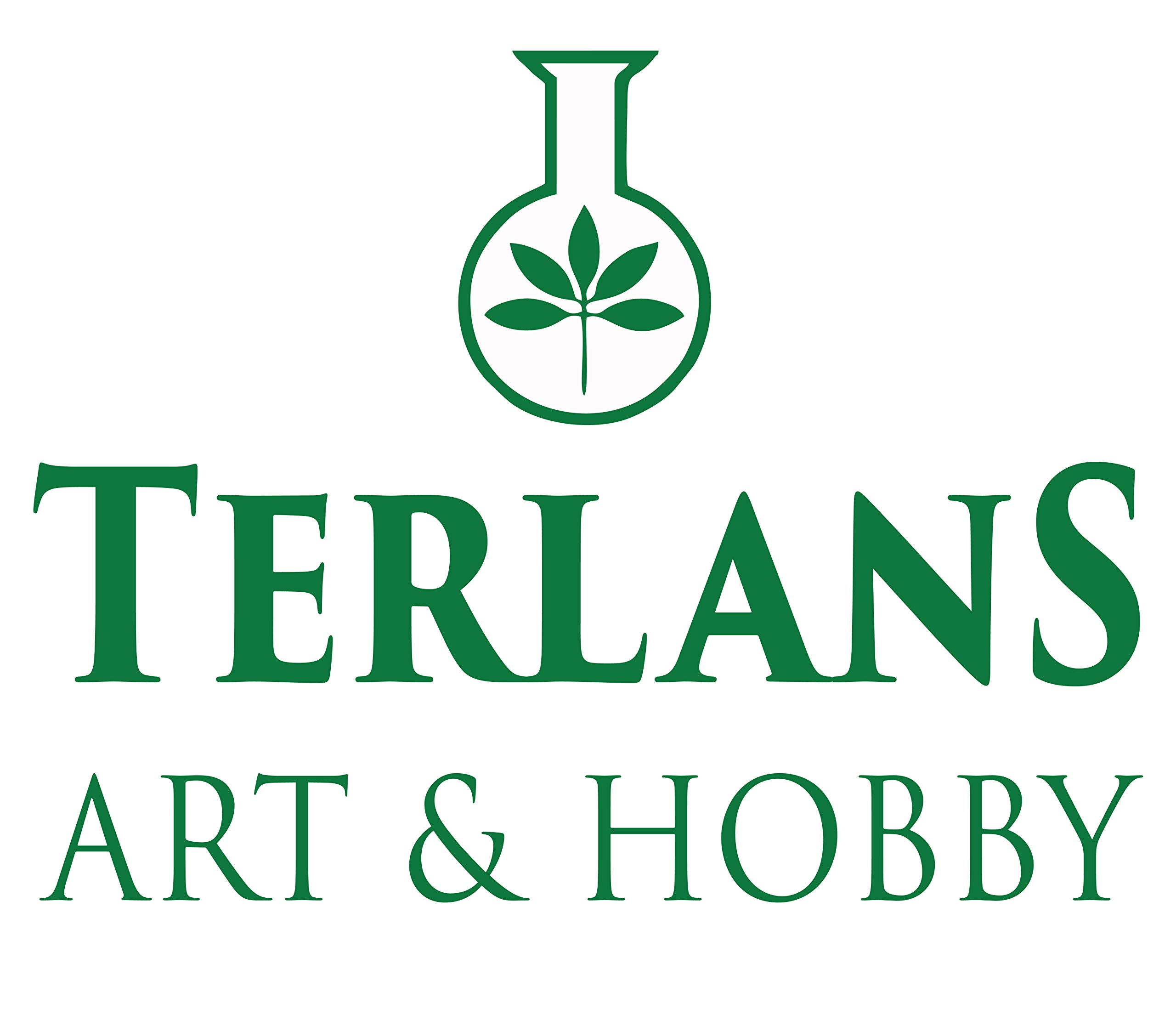TERLANS Refined Linseed Oil 3.38 Fl Oz (100ml) - Natural Oil Paint Thinner & Wood Preserver for Oil Painting, Wood Finishing & Furniture Restoration | Perfect for Artists, Woodworkers & DIY Home Projects