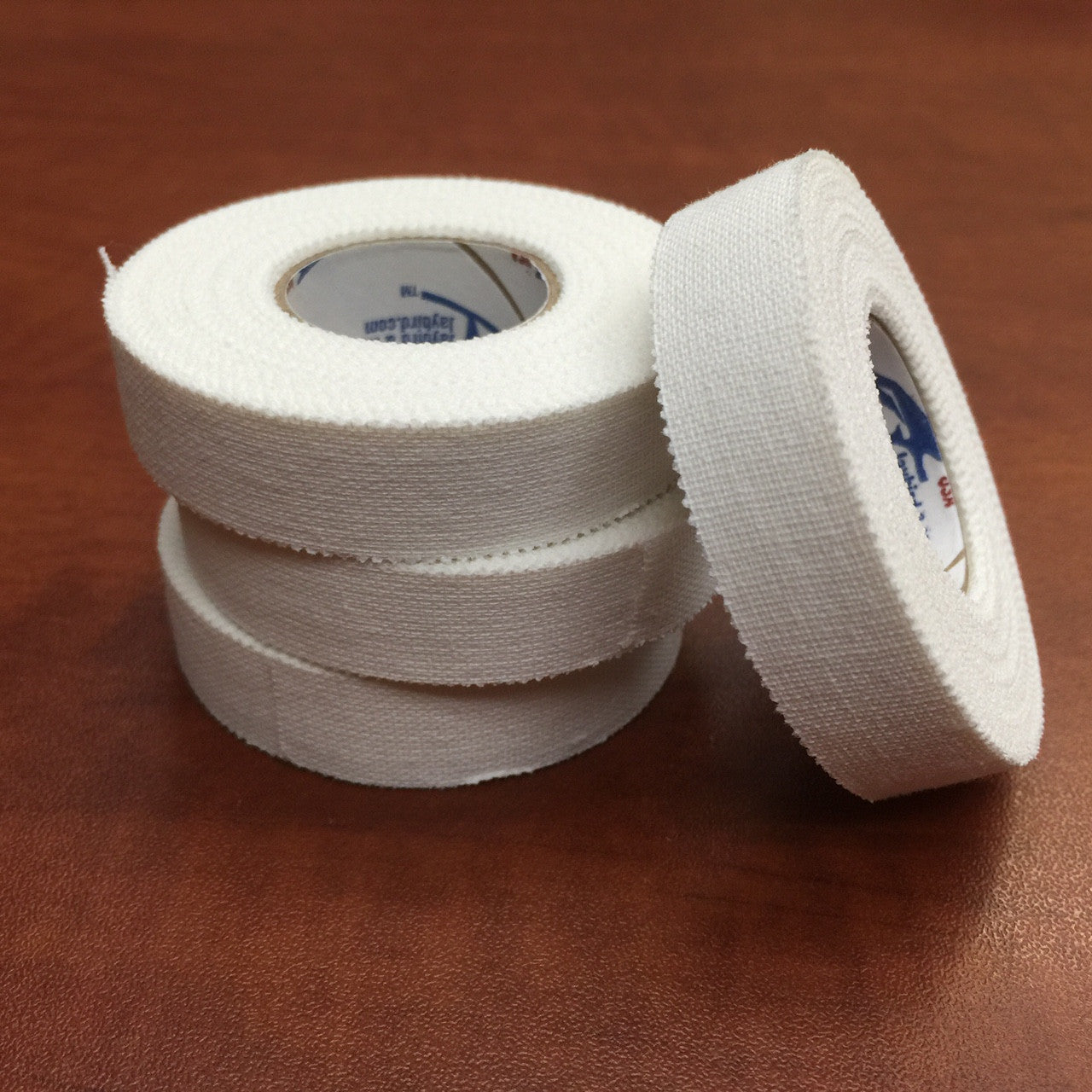 1/2 Inch White Finger Tape - 4 Pack | Breathable Athletic Wrap for Sports Injuries, Rock Climbing & Boxing Support | First Aid & Joint Protection